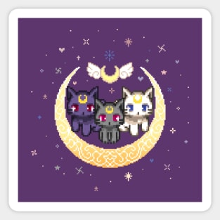 Sailor Cats (Clear) Sticker